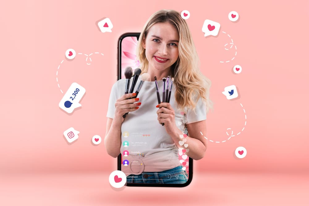 التسويق-عبر-المؤثرين-Influencer-Marketing أنواع التسويق الرقمي-دليل شامل بشرح مبسط لكل نوع